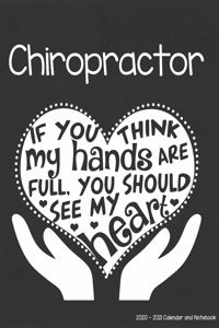 Chiropractor 2020-2021 Calendar and Notebook