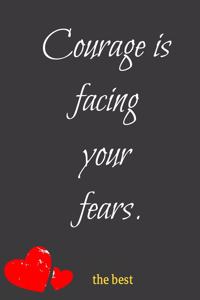 courage is facing your faers