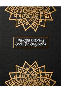 Mandala Coloring Book for Beginners