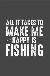 All It Takes To Make Me Happy Is Fishing