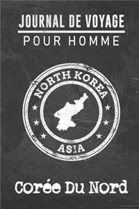 Journal de Voyage pour homme Corée Du Nord