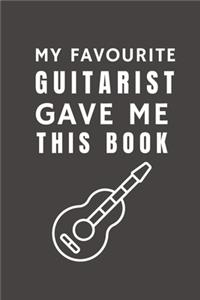 My Favourite Guitarist Gave Me This Book