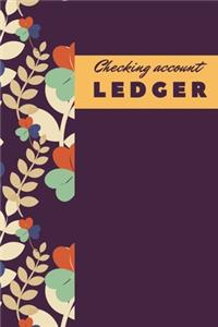 Checking Account Ledger