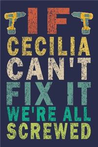 If CECILIA Can't Fix It We're All Screwed