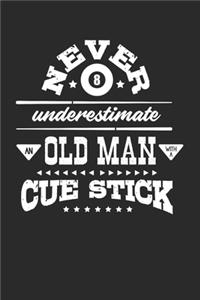 Never Underestimate An Old Man With A Cue Stick