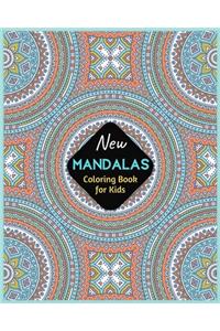 New MANDALAS Coloring Book for Kids