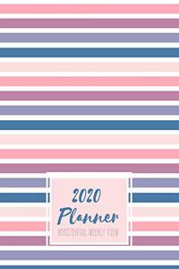 2020 Planner Horizontal Weekly View