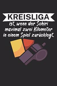 Kreisliga ist wenn der Schiedsrichter maximal zwei Kilometer in einem Spiel zurücklegt