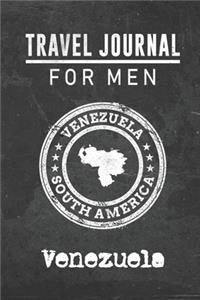 Travel Journal for Men Venezuela