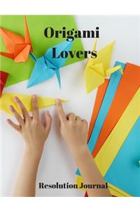 Origami Lovers Resolution Journal