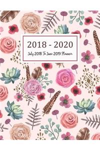 July 2018 To June 2019 Planner