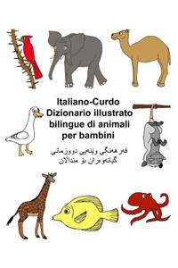 Italiano-Curdo Dizionario illustrato bilingue di animali per bambini