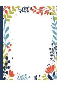 Dot Grid Notebook - Primsy Floral