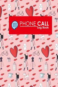 Phone Call Log Book