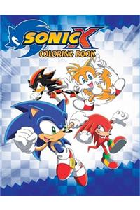 Sonic X Coloring Book