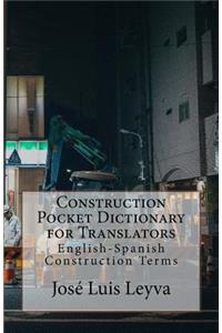 Construction Pocket Dictionary for Translators