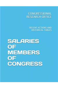 Salaries of Members of Congress