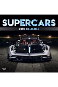 SUPERCARS 2020 SQUARE WALL CALENDAR