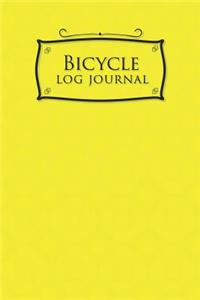Bicycle Log Journal