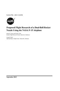 Proposed Flight Research of a Dual-Bell Rocket Nozzle Using the NASA F-15 Airplane