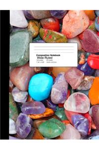 Composition Notebook Wide Ruled 7.44 X 9.69 Inches 100 Sheets / 200 Pages