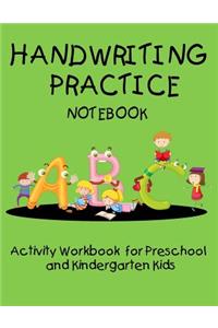 Handwriting Practice Notebook