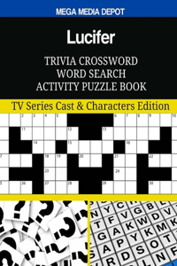 Lucifer Trivia Crossword Word Search Activity Puzzle Book
