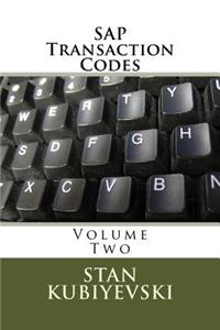 SAP Transaction Codes - Volume Two