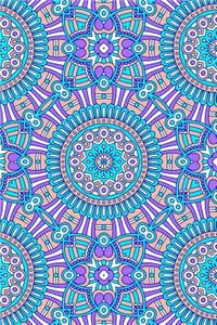 Bullet Journal Notebook Mandalas Pattern 9