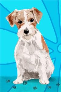 Journal Notebook For Dog Lovers, Jack Russell Terrier Sitting Pretty 1