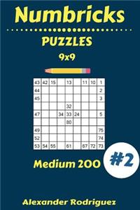 Numbricks Puzzles - Medium 200 vol. 2