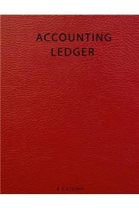 Accounting Ledger 4 Column