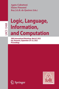 Logic, Language, Information, and Computation