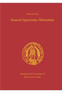 Deutsch-Tigrinisches Worterbuch