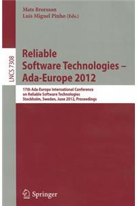 Reliable Software Technologies -- Ada-Europe 2012