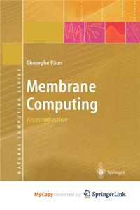 Membrane Computing