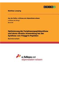 Optimierung der Festphasenpeptidsynthese und deren direkte Anwendung bei der Synthese von Filaggrin-Peptiden