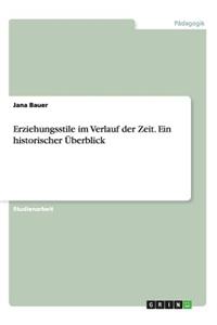 Erziehungsstile im Verlauf der Zeit. Ein historischer Überblick