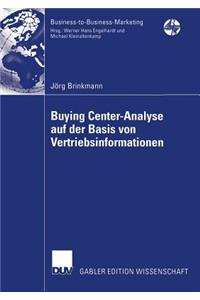 Buying Center-Analyse Auf Der Basis Von Vertriebsinformationen