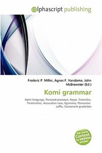 Komi Grammar