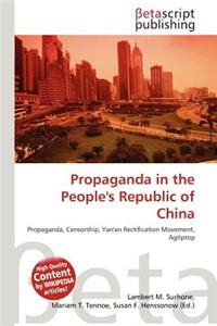 Propaganda in the People's Republic of China