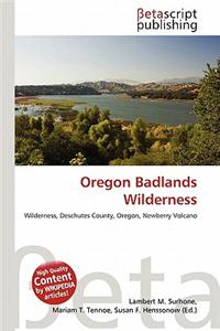 Oregon Badlands Wilderness