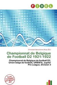 Championnat de Belgique de Football D2 1921-1922