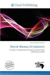David Barnes (Cricketer)