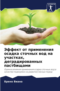 Эффект от применения осадка сточных вод нk