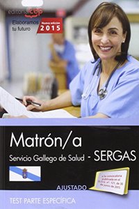 Matron/a. Servicio gallego de salud (SERGAS). Test parte especifica