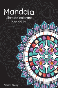 Mandala Libro da colorare per adulti