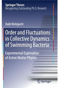 Order and Fluctuations in Collective Dynamics of Swimming Bacteria