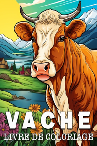 Vache Livre de Coloriage