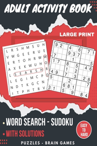 Adult Activity Book